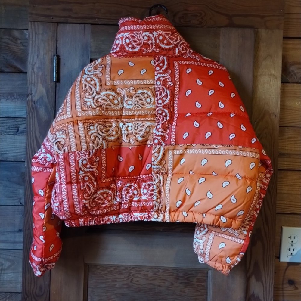 Azalea Wang Bandana Puffer Jacket - Picture 2 of 3
